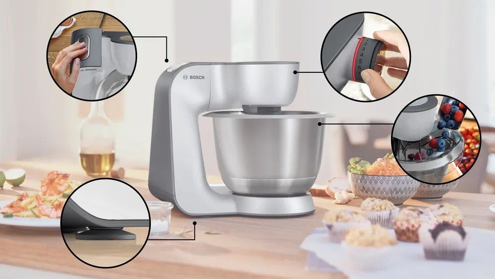 Virtuvinis kombainas Bosch MUM 5, MUM58359, 1000 W Virtuvinis kombainas Bosch MUM 5, MUM58359, 1000 W