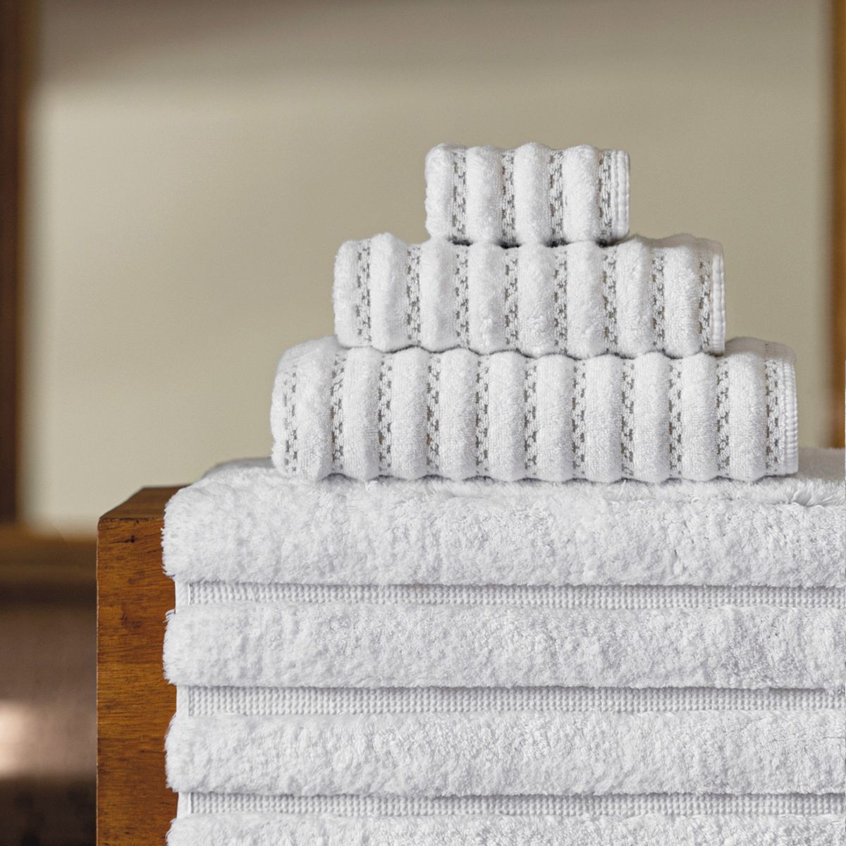 Vonios rankšluostis Sorema PETRA, 50X100cm, baltas, 341245220003