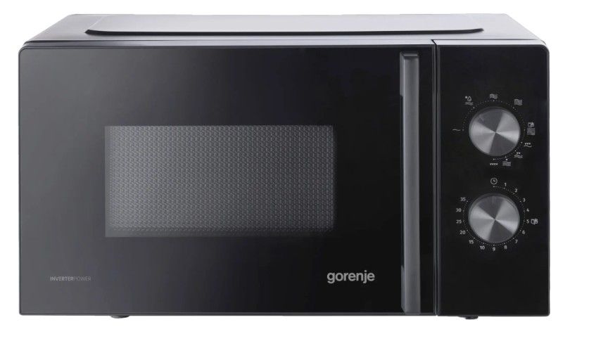 Mikrobangų krosnelė Gorenje MO20E2B5, 20 l, juoda