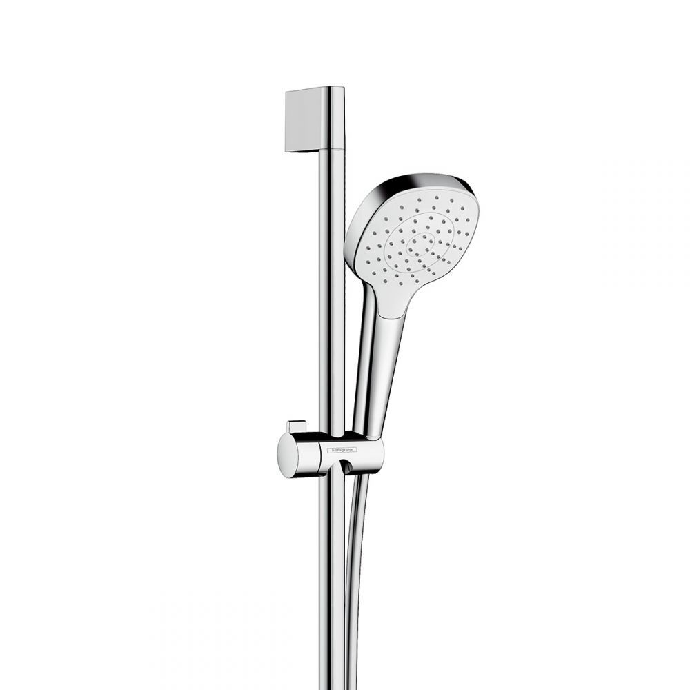 Dušo komplektas Hansgrohe Croma Select E 1jet, baltas/chromas 26584400