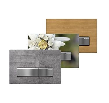 WC nuleidimo klavišai Geberit Sigma50 pagal kliento pageidavimą (tuščias)