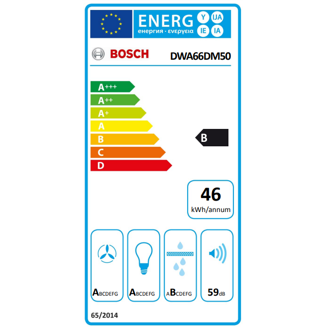 Gartraukis BOSCH DWA66DM50