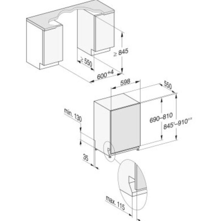Įmontuojama indaplovė Miele G 5155 SCVi XXL Active, 12087110 Įmontuojama indaplovė Miele G 5155 SCVi XXL Active, 12087110