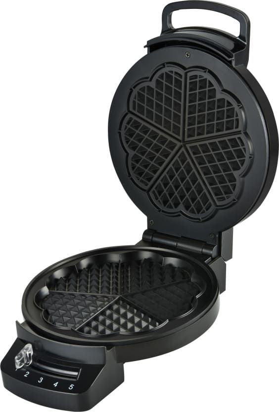 Vaflių kepimo aparatas 1200W HWF-F1200BK HEINNER Vaflių kepimo aparatas 1200W HWF-F1200BK HEINNER