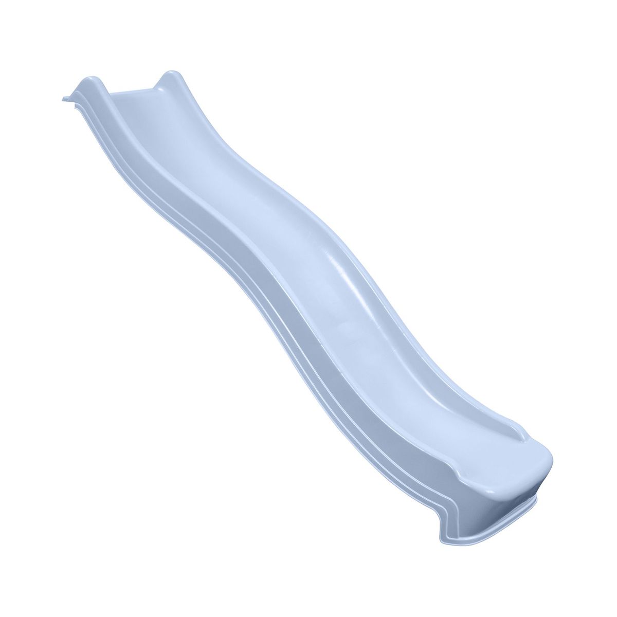 Pastelinė mėlyna čiuožykla 220 cm Pastelinė mėlyna čiuožykla 220 cm