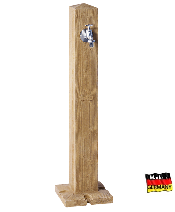 Plastikinė vandens kolonėlė Graf Woody, 100 cm, šviesios medienos imitacija, 356031