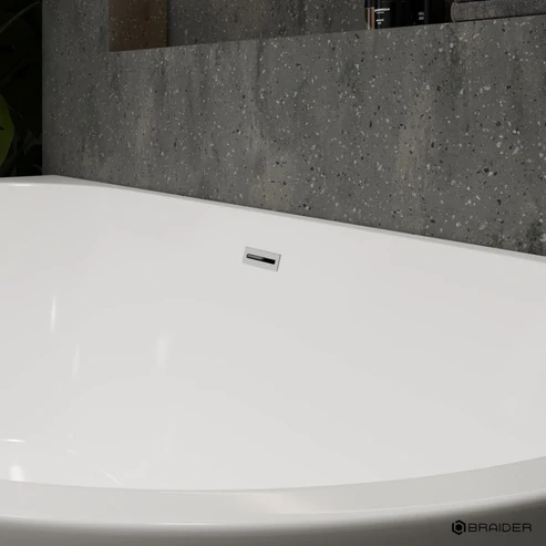 Vonia Braider RESTIA CLAS glaudžiama prie sienos 1700*750 mm