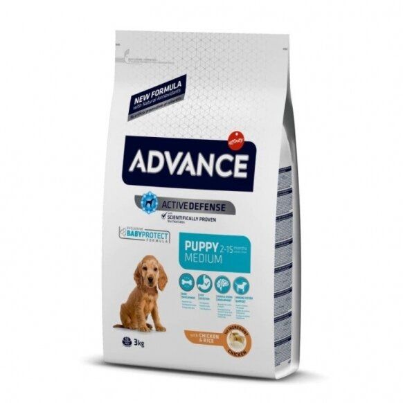 Sausas maistas Advance Puppy Protect Medium 12 kg