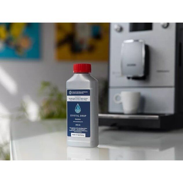 CRYSTAL DROP nukalkinimo skystis 250 ml ( Nivona, Miele, Delonghi, Siemens, Jura kavos aparatams)