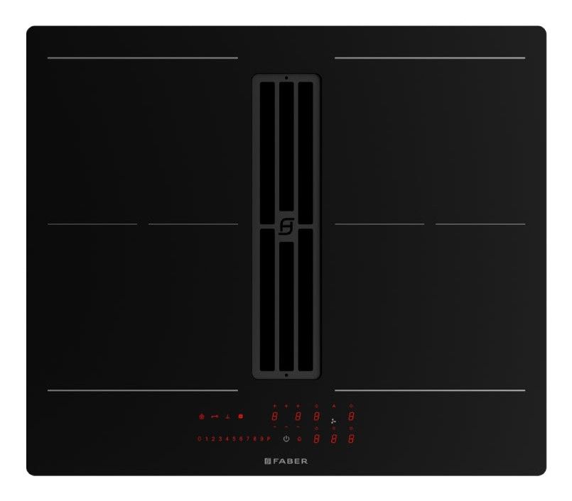 Indukcinė kaitlentė su integruotu gartraukiu FABER GALILEO SLIM F600, 340.0708.974