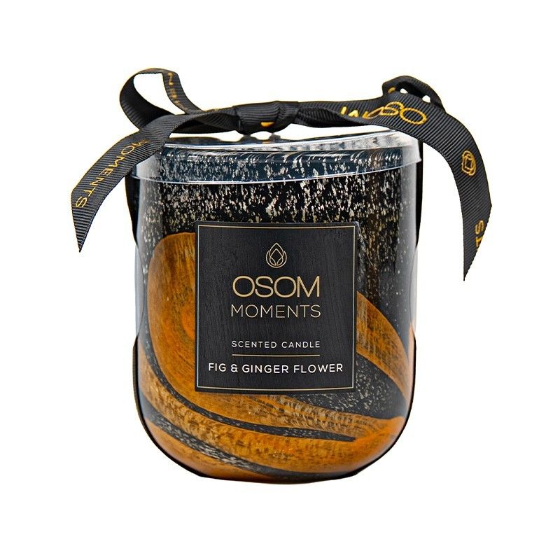 Aromatinė žvakė OSOM Moments Fig & Ginger Flower 360 g, OSOM2308B
