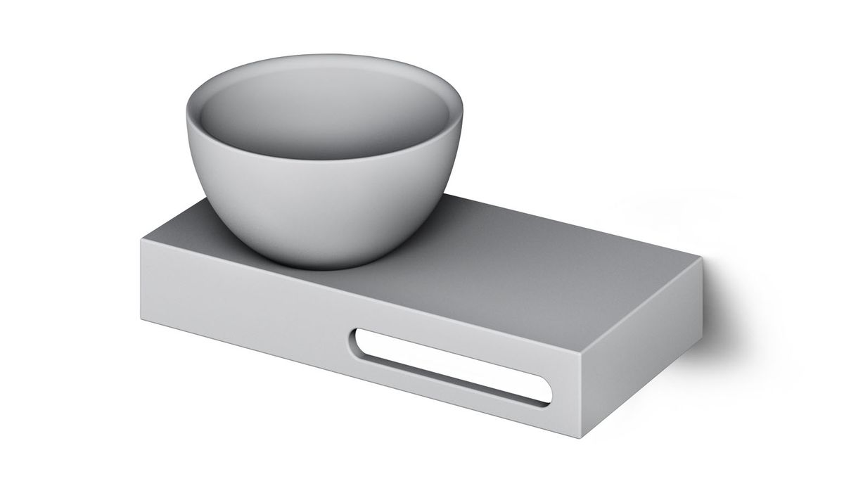 Praustuvas-dubuo PAA DO 22 cm, matte grey IDOS/03