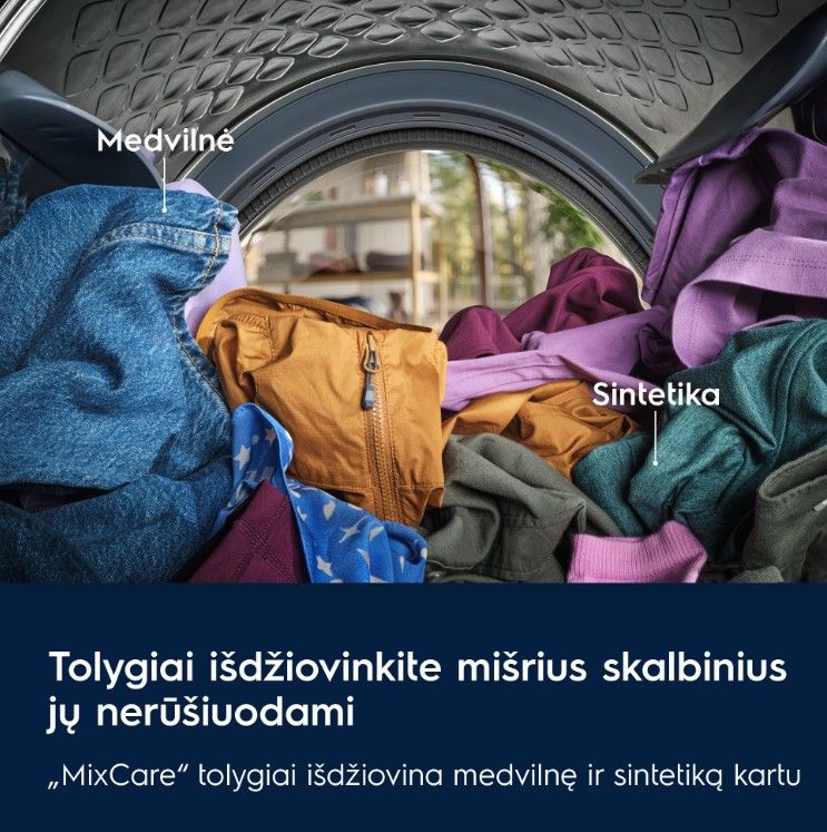 Džiovyklė Electrolux EW8D585UCE Džiovyklė Electrolux EW8D585UCE