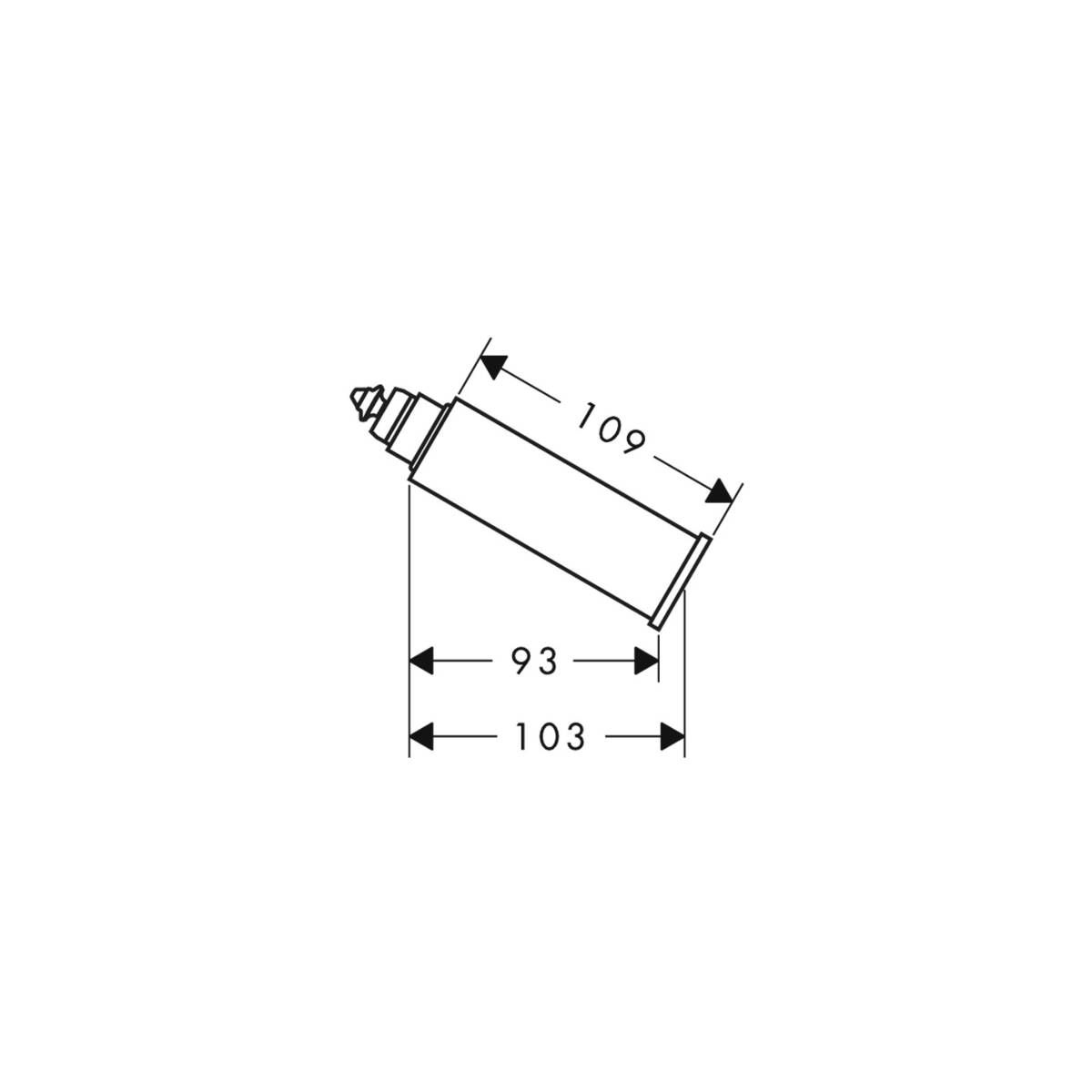 Prailginimas AXOR STARCK, 60mm, 10981000