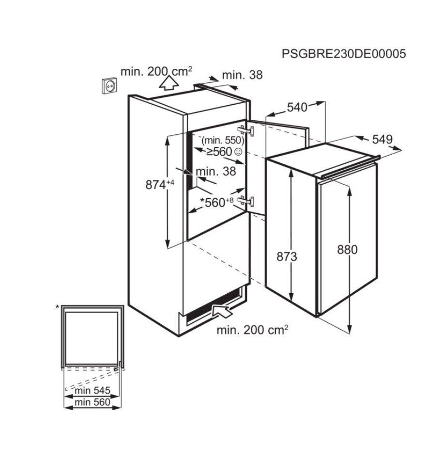 Šaldytuvas su kamera viduje ELECTROLUX LFB2AE88S1 Šaldytuvas su kamera viduje ELECTROLUX LFB2AE88S1
