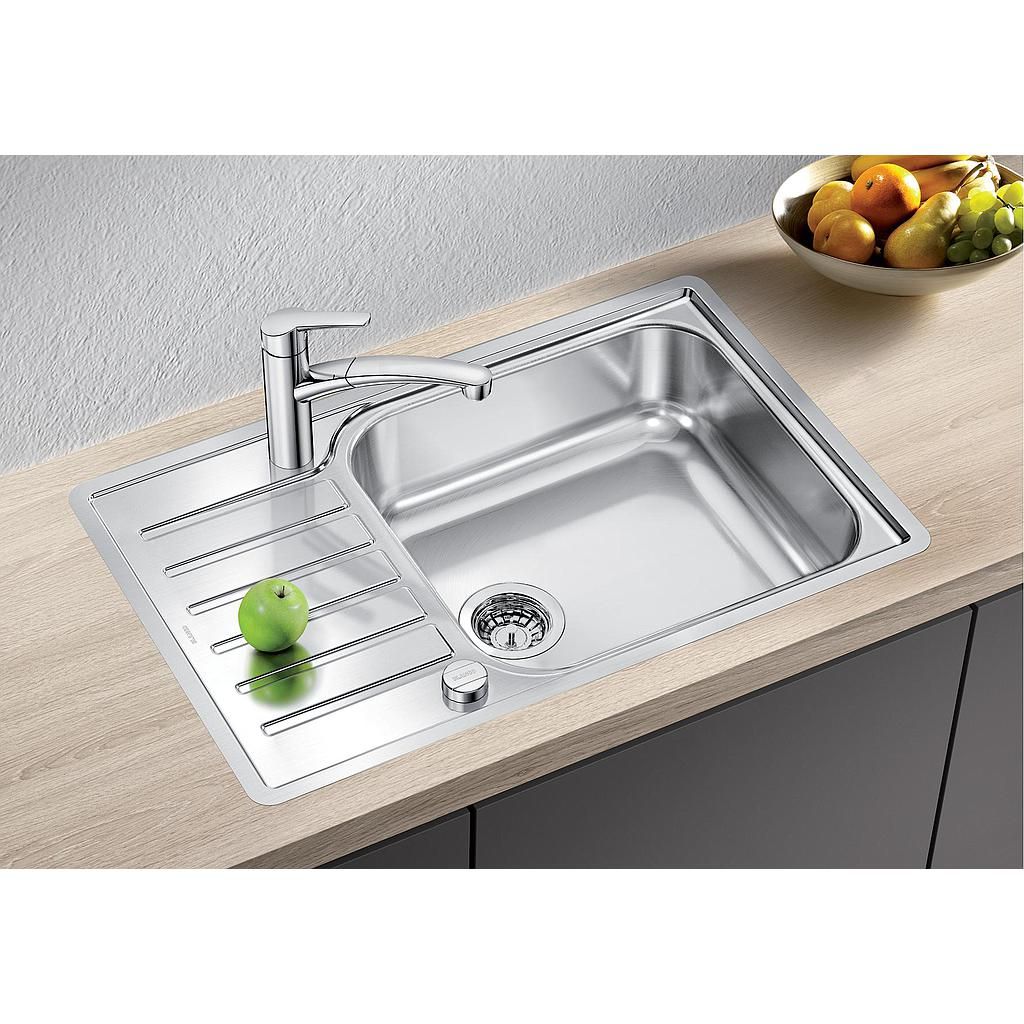 Plieninė plautuvė BLANCO LANTOS XL 6 S-IF Compact BRUSHED M.AF