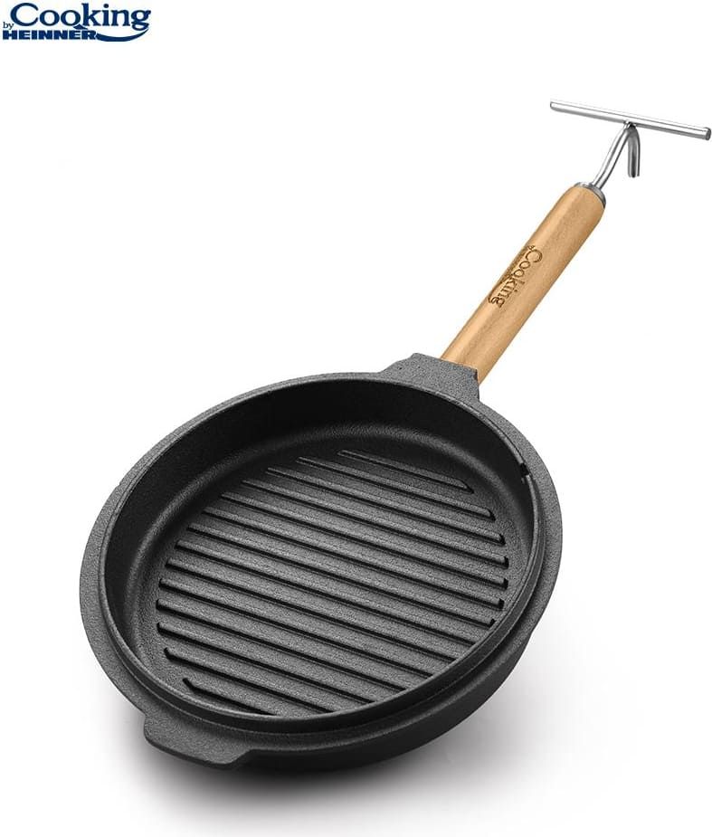 Ketaus puodas su dangčiu 25cm 3.7L NATURE HEINNER Ketaus puodas su dangčiu 25cm 3.7L NATURE HEINNER