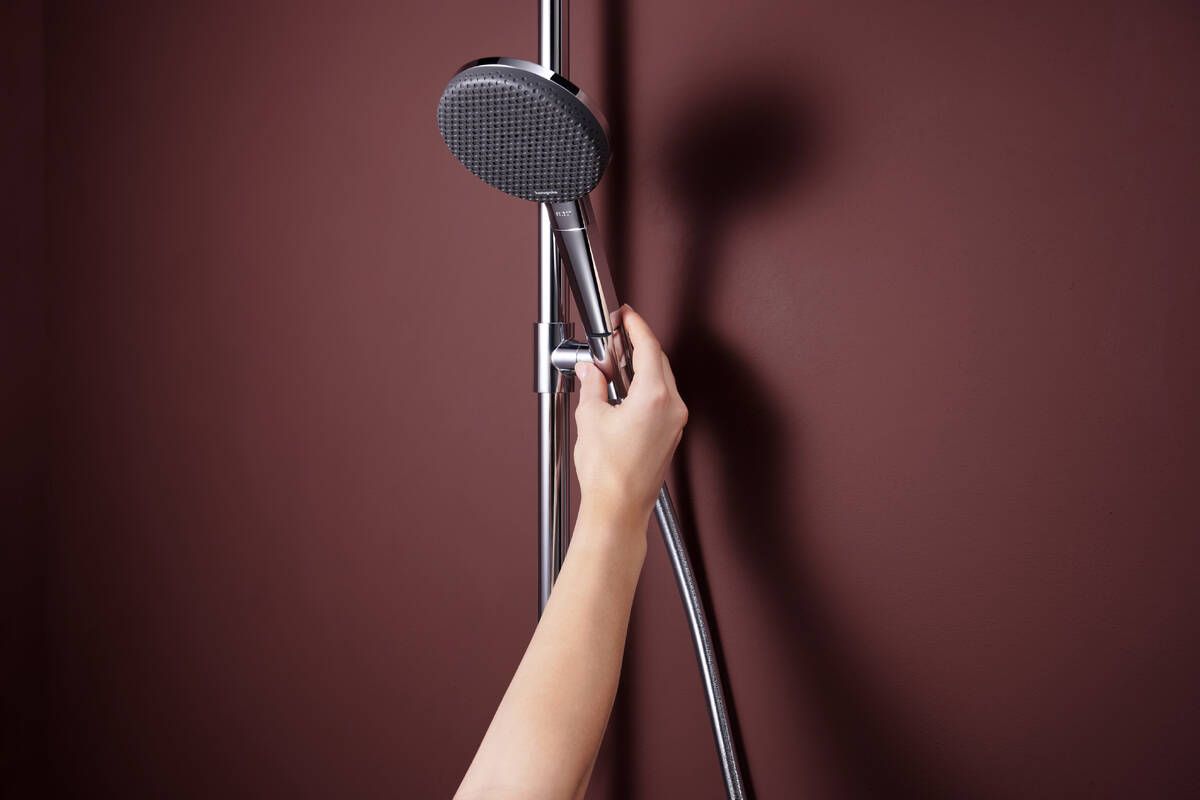 Dušo sistema Hansgrohe Raindance Alive S Puro, chromo 24592000