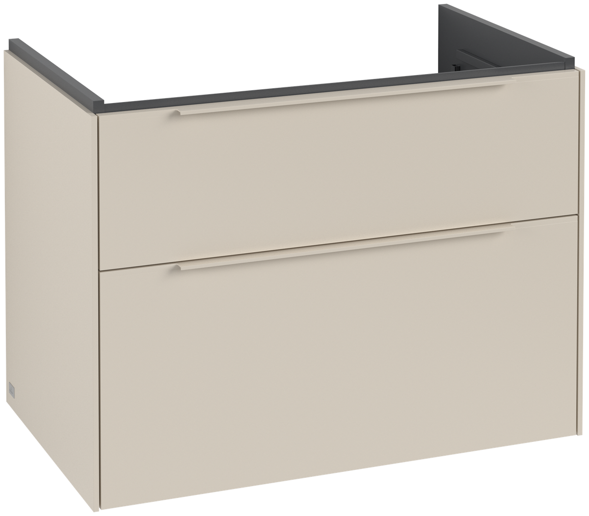 Spintelė praustuvui SUBWAY 3.0, 772x576x478 mm, su 2 stalčiais, Cashmere Grey C57402VN Spintelė praustuvui SUBWAY 3.0, 772x576x478 mm, su 2 stalčiais, Cashmere Grey C57402VN