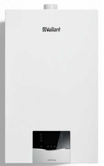 Duj. kond. katilas Vaillant ecoTEC plus VUI 32CS/1-5 (N-INT3) su 20l talpa, šild. gal. 25kW, K.V.R. gal. 25kW(2 pak)