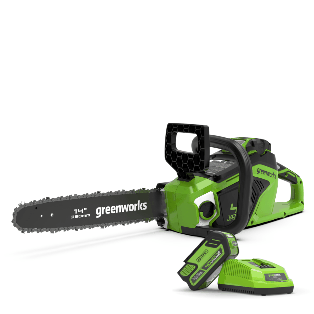 AKUMULIATORINIS GRANDININIS PJŪKLAS 1,5kW Greenworks GD40CS15K4, 6952909059181