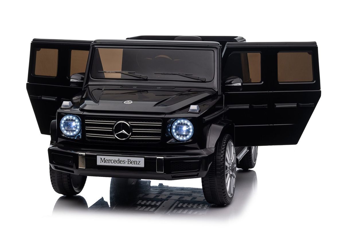 Vaikiškas elektromobilis "Mercedes G500" HATIS, juodas