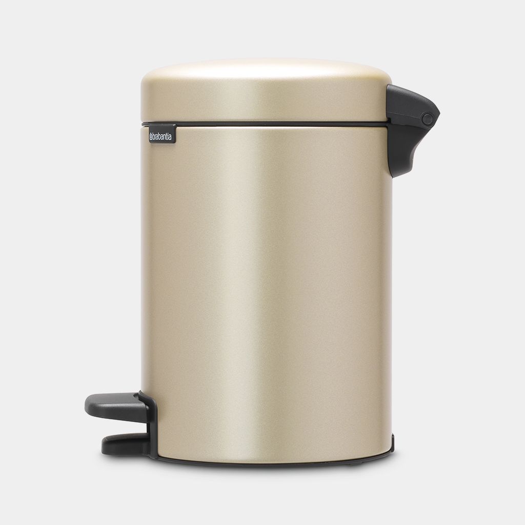 Šiukšlių dėžė Brabantia NEWICON 3 L, metallic gold, 304408