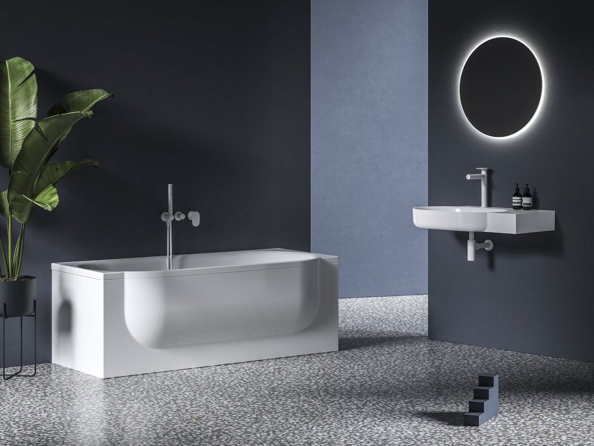 Akrilinė vonia Ravak ARC 170x75, CE41000000