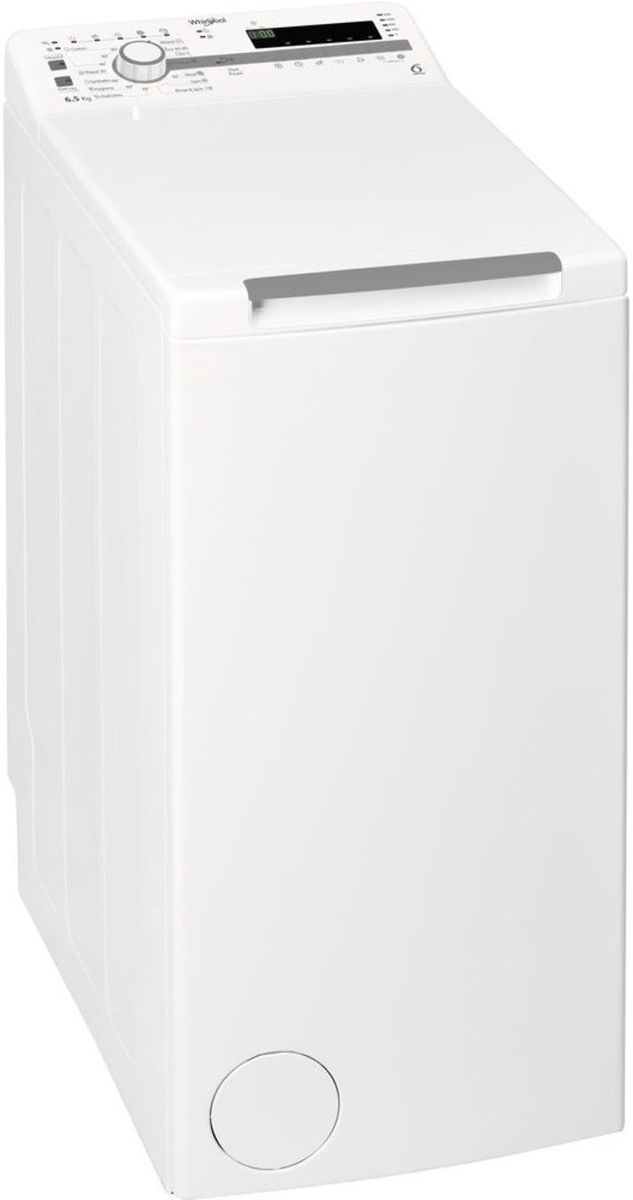 Per viršų pakraunama skalbimo mašina WHIRLPOOL TDLR 65230SS EU/N