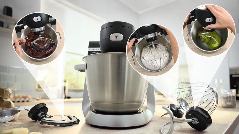 Virtuvinis kombainas Bosch Serija 6, MUMS6ZS34, 1600 W Virtuvinis kombainas Bosch Serija 6, MUMS6ZS34, 1600 W