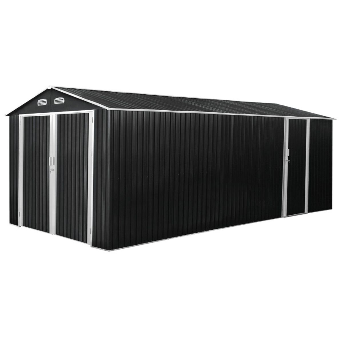 Metalinis garažas su sandėliuku, 18 m2