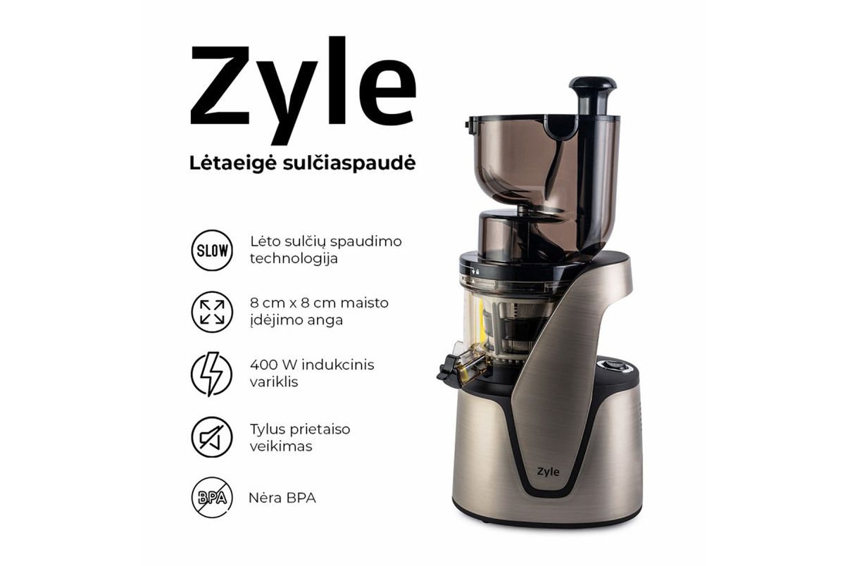 Lėtaeigė sulčiaspaudė ZY016SSJ