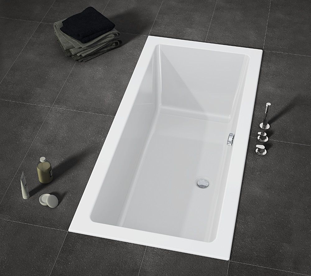 Akrilinė vonia Riho Lugo 190x80 cm, balta, B135001005
