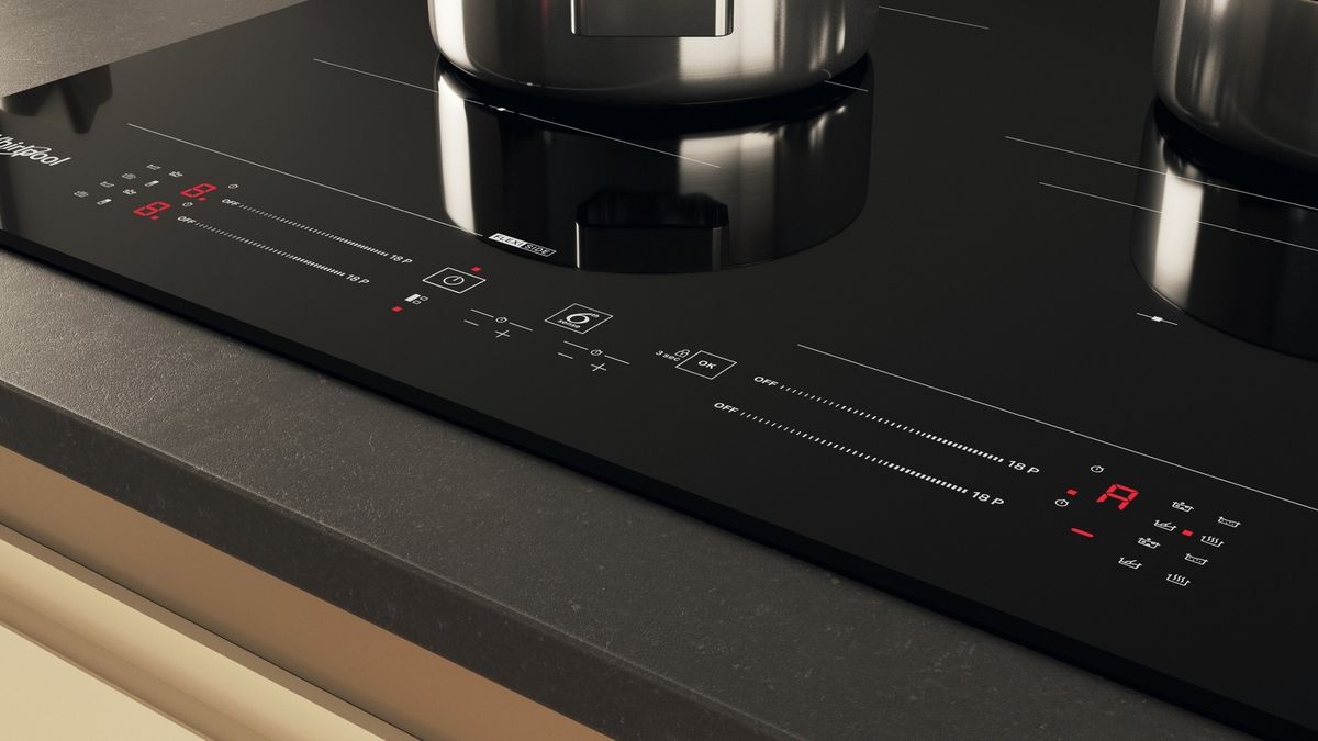 Įmontuojama indukcinė kaitlentė Whirlpool WF S5060 CPBF