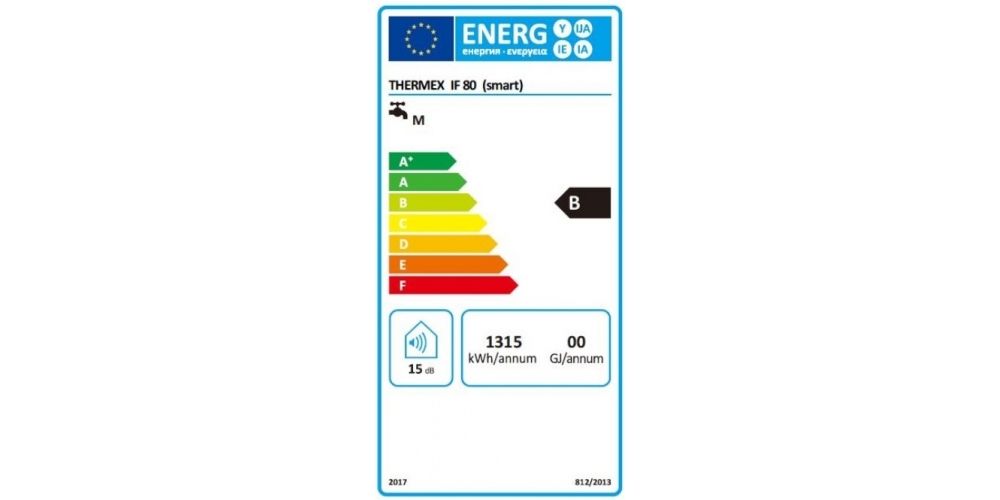 Vandens šildytuvas THERMEX IF 80 SMART 6971170590308