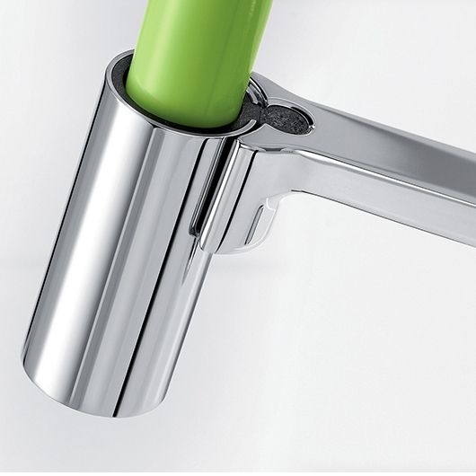 Plautuvės maišytuvas BLANCO VIU-S Chrom HD Lava grey/Green/Orange/Yellow