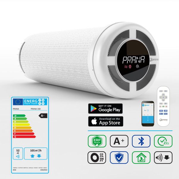 Sieninis mini rekuperatorius Prana-200C Premium