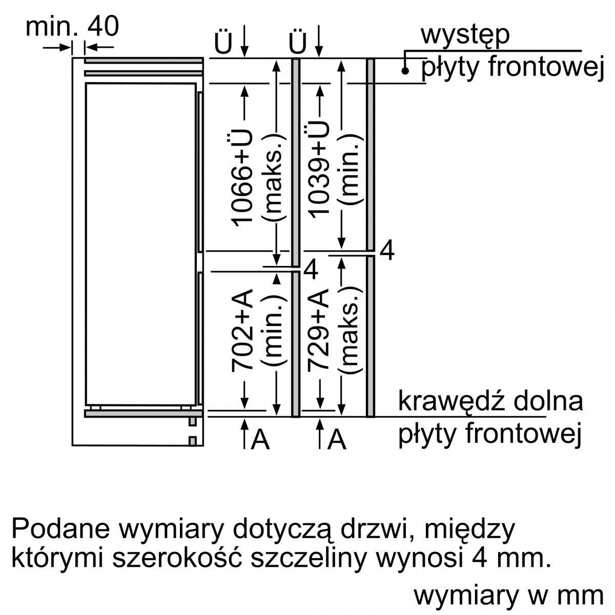 Šaldytuvas Bosch KIN86VFE0 Šaldytuvas Bosch KIN86VFE0