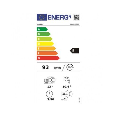 Indaplovė Candy CDI 2LS36/T