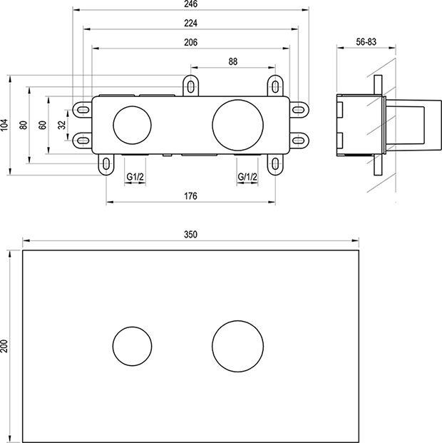 Potinkine Espirit praustuvo maisytuvo dalis RB 07B.50 R-box X070231