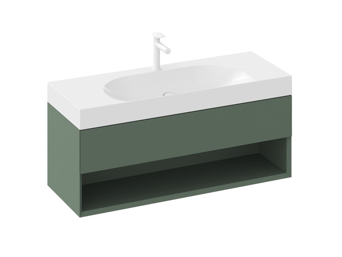 Spintelė po praustuvu Ravak SD Lite 120 Grey Green X000001870