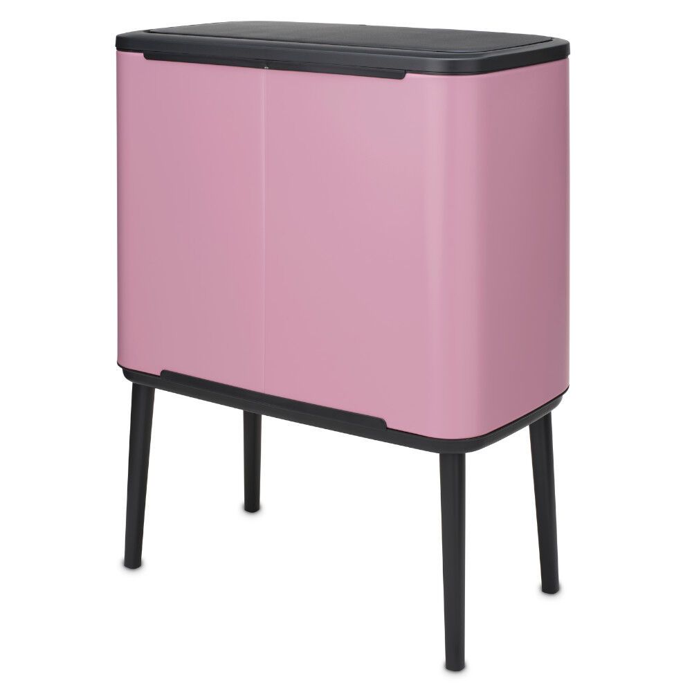 Šiukšlių dėžė Brabantia Bo Touch Bin 11 + 23 L, Lilac Pink, 255328