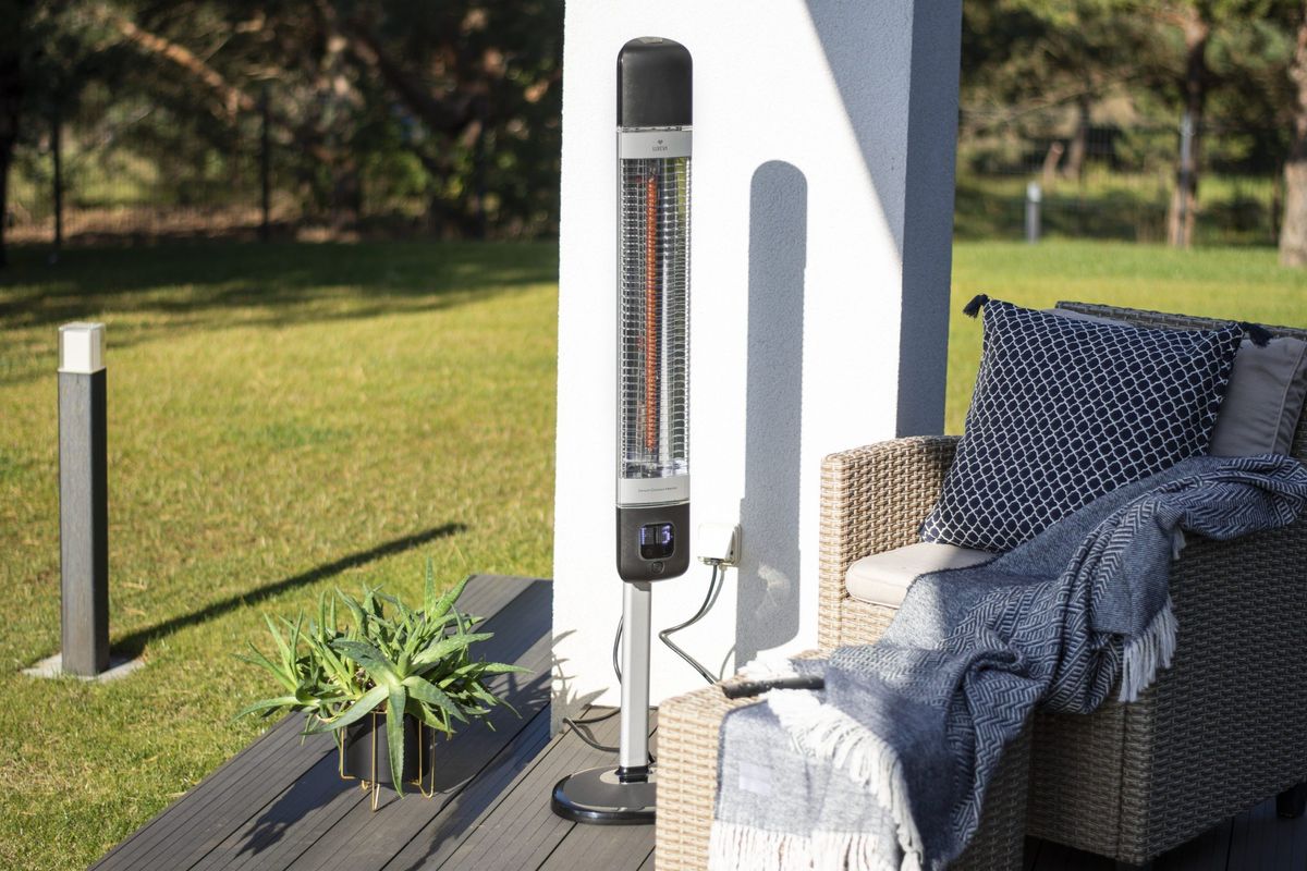 Infraraudonųjų spindulių šildytuvas “Mila-WiFi” 2500W, juodas