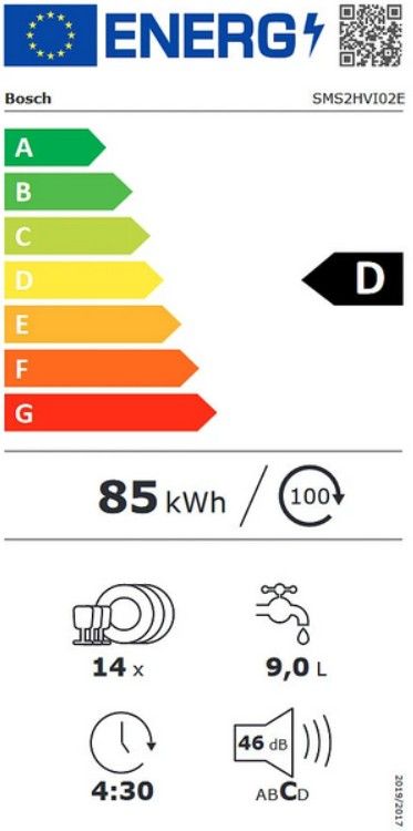 Indaplovė Bosch SMS2HVI02E Indaplovė Bosch SMS2HVI02E