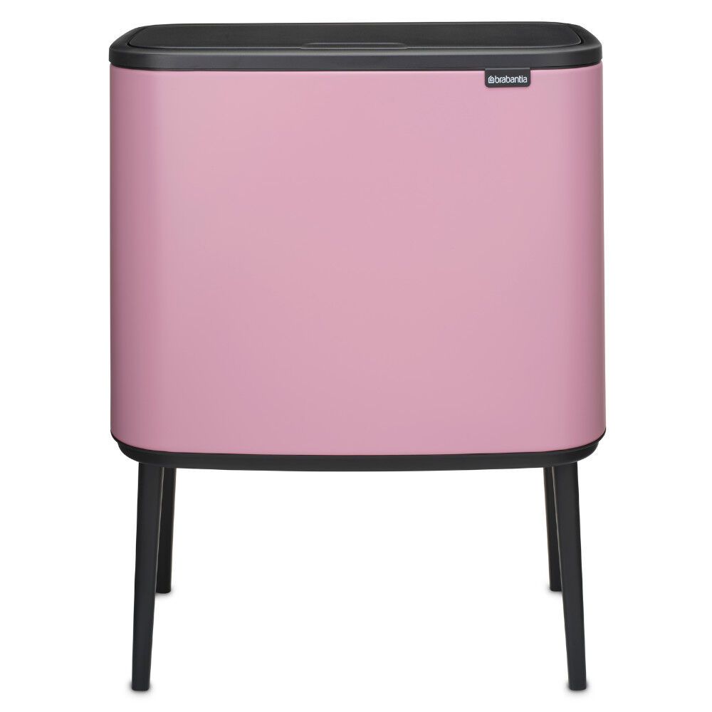 Šiukšlių dėžė Brabantia Bo Touch Bin 11 + 23 L, Lilac Pink, 255328