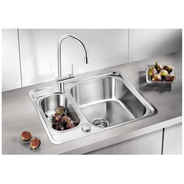 Plieninė plautuvė BLANCO LANTOS 6-IF brushed M.ZUB. M.AF