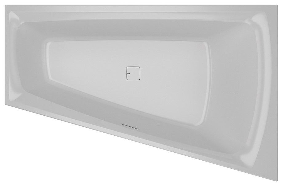 Akrilinė vonia Riho Still Smart 170x110 cm, balta, kairė, B102001005