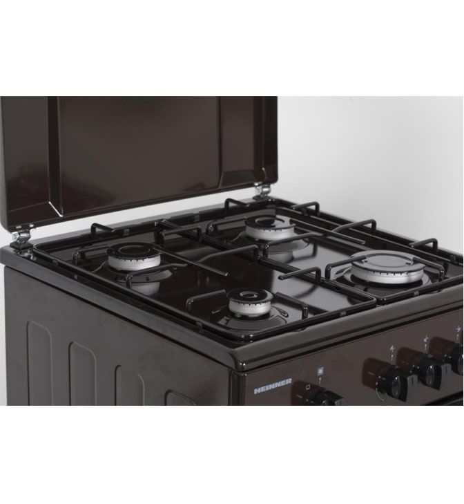 Dujinė viryklė HFSC-SME50BRW HEINNER Dujinė viryklė HFSC-SME50BRW HEINNER