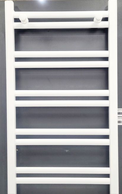 Rankšluosčių džiovintuvas Regnis Retro 54x90 cm, matinė balta (strukūrinė)