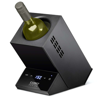 Vyno šaldytuvas CASO WineCase One Black